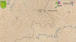 Peta Bukit Condong dan Kisah Batu PAL Titik Koordinat Tanda Batas Masa Hindia-Belanda