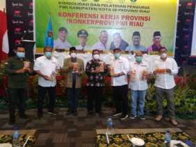 PWI Inhil Promosikan Produk UMKM Khas Lokal di Kota Dumai