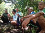 Temui Warga di Kampung Pancasila, Ini Yang Disampaikan Oleh Kopda Ricko Yuspranata