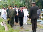 Komandan Koramil 06/Merbau Hadiri Upacara Tabur Bunga Dalam Peringatan HUT RI Ke-78