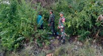Patroli dan Komsos Babinsa Koramil 06/Merbau Gencar Cegah Karhutla di Desa Semukut