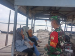 Babinsa Serda Aldo R. Sihaloho Beri Pembekalan Pancasila di Kelurahan Teluk Belitung