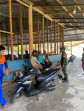 Babinsa Koramil 06/Merbau Kuatkan Pancasila Melalui Komsos di Kampung Teluk Belitung