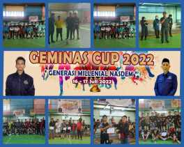 Kenalkan Politik Sukaria, Milenial NasDem Gelar Futsal Cup 2022