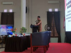 Bupati Natuna Wan Siswandi Pimpin Rapat SP4N-LAPOR Yang Di Selenggarakan Oleh Kominfo