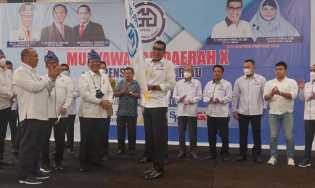 Parisman Ihwan Kembali Pimpin BPD Gapensi Riau