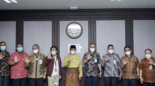 Pemkab Inhil Lakukan Kunjungan Ke PT. Bank Riau Kepri Pekanbaru