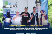 Buka wawasan masyarakat Inhil, Wabup buka Hari Puncak Festival literasi Tahun 2023
