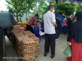 Sambut Ramadhan 1442 H, Disdagtri Inhil Buka Pasar Murah