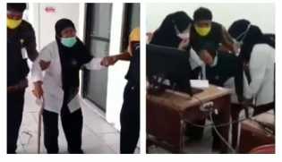 Perjuangan Guru Honorer Penderita Stroke Digendong Demi Tes PPPK kini Viral