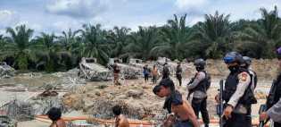 Polda Riau Gulung 11 Pelaku Tindak Pidana PETI