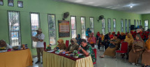 Pelaksanaan Jambore Posyandu Medang Kampai Dihadiri Oleh Pelda Hendrianto