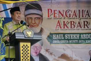 Gubernur Hadiri Haul Akbar Syekh Abdul Qodir Al Jaelani di Teluk Belengkong