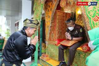 Ketua DPRD Inhil Sambut Kunker Kejati Riau