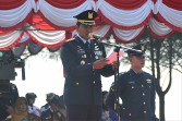 Upacara Peringatan HUT TNI Ke-78  Di Pimpin Langsung Oleh Danlanud RSA