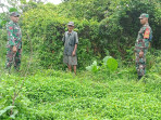 Babinsa Koramil 06/Merbau Gelar Patroli Karhutla di Desa Pangkalan Balai
