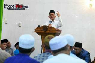 Gubernur Ansar Bersafari Ramadhan di Masjid At-Taqwa Tanjung Uban