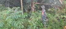Babinsa Koramil 06/Merbau Tegaskan Bahaya dan Sanksi Pembakaran Hutan dan Lahan