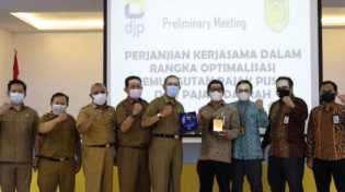DJP Riau Rintis Perjanjian Kerjasama dengan Pemkab Inhil