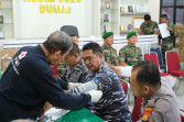 Kodim 0320/Dumai Sukses Gelar Baksos dan Bakti Kesehatan di Hari Jadi TNI ke-79