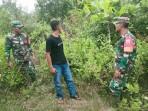 Himbauan Babinsa Agar Hindari Membuka Lahan dengan Cara Dibakar