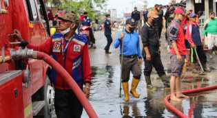 DPKP Inhil Dukung Atasi Banjir di Tembilahan