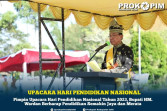 Pimpin Upacara Hari Pendidikan Nasional Tahun 2023 di  Inhil, Bupati HM. Wardan Berharap Pendidikan Semakin Jaya dan Merata