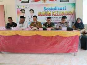 DP2KBP3A Laksanakan Sosialisasi Hukum Keluarga di Kecamatan Reteh 