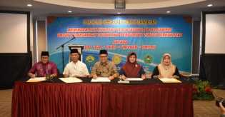 Tingkatkan Kerjasama, 5 Universitas di Riau Tandatangani Nota Kesepahaman