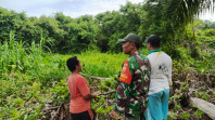 Serda M. Andi Darmawan Gelar Patroli Karhutla di Kelurahan Bukit Kapur, Cegah Kebakaran Hutan dan Lahan