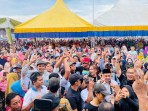 Kampanye Ferryandi bersama Artis Sultan di Teluk Pinang Membludak