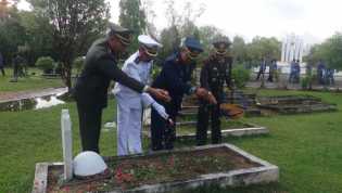 Dandim Hadiri Ziarah Nasional dan Tabur Bunga ke Makam Pahlawan Dalam Rangka HUT TNI KE-77
