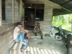 Membangun Komunikasi, Babinsa Aktif Komsos untuk Ciptakan Kondisi Aman dan Kondusif