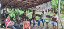 Warga Kampung Pancasila Sambut Baik Arahan Babinsa Tentang Nilai-Nilai Pancasila