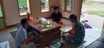 Kampung Pancasila sebagai Wadah Silaturahmi, Babinsa Laksanakan Komsos