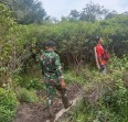 Babinsa Koramil 06/Merbau Ajak Warga Peduli Lingkungan dan Cegah Karhutla
