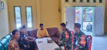 Babinsa Koramil 06/Merbau Ajak Masyarakat Kampung Pancasila Hidupkan Nilai-Nilai Pancasila