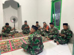 Kapten Inf Syuar Hendri dan Personil Koramil 02 dan 03 Laksanakan Doa Bersama
