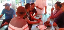 Warga Teluk Belitung Dapat Bimbingan Siskamling dari Babinsa
