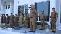 Bupati Asahan Pimpin Apel Perdana