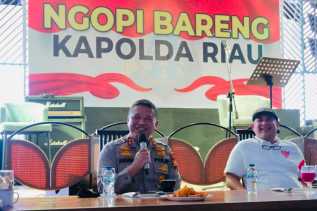 Diskusi Bersama Ketua Asosiasi dan Pimpinan Redaksi Media, Kapolda Ajak untuk Jadikan Riau Lebih Baik