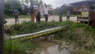 Pelda Hendrianto Laksanakan Sosialisasi Cegah Banjir