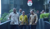 Pimpinan DPRD Inhil Dampingi Bupati ke Gedung KPK
