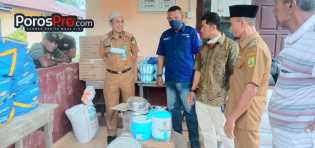 Dinas Sosial Lingga Berpartisipasi Dalam Bencana Alam di Desa Sungai Raya Kecamatan Singkep Barat