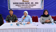 Anggota DPRD Pekanbaru Lakukan Penyebarluasan Perda di Jalan Tanjung Datuk