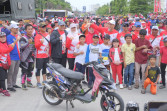 Letkol Inf Antony Tri Wibowo Bergabung Dalam Fun Bike & Riding di Lapangan Taman Bukit Gelanggang