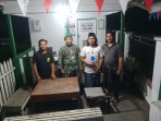 Patroli Mitigasi Babinsa dan Warga Jaga Keamanan di Desa Bagan Melibur