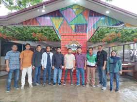 Caketum Hipmi Riau Erwin Edison Roadshow ke Inhil