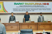 DPRD Inhil Gelar Rapat Paripurna Ke-8 Tentang RPJPD