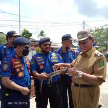 Bupati Wardan Hadiri Penyerahan Sejumlah Satwa Liar oleh DPKP Inhil ke BBKSDA Riau